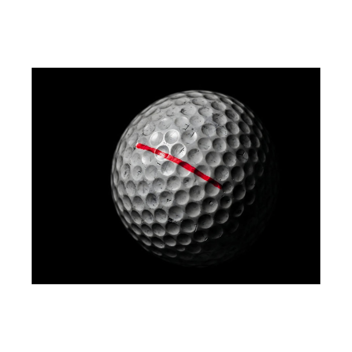 Still in Play - Golf Artwork | Matte Poster (Landscape)