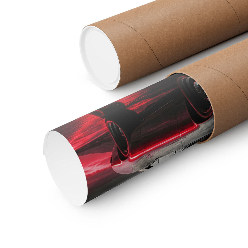 Desert Muscle - Muscle Car Wall Art | Matte Poster