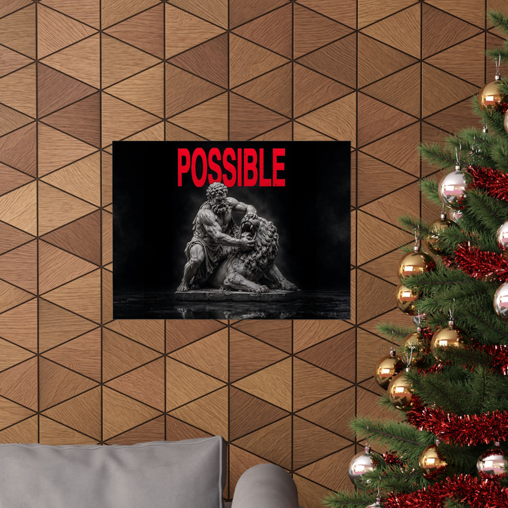 Possible - Hercules Artwork | Matte Poster (Landscape)