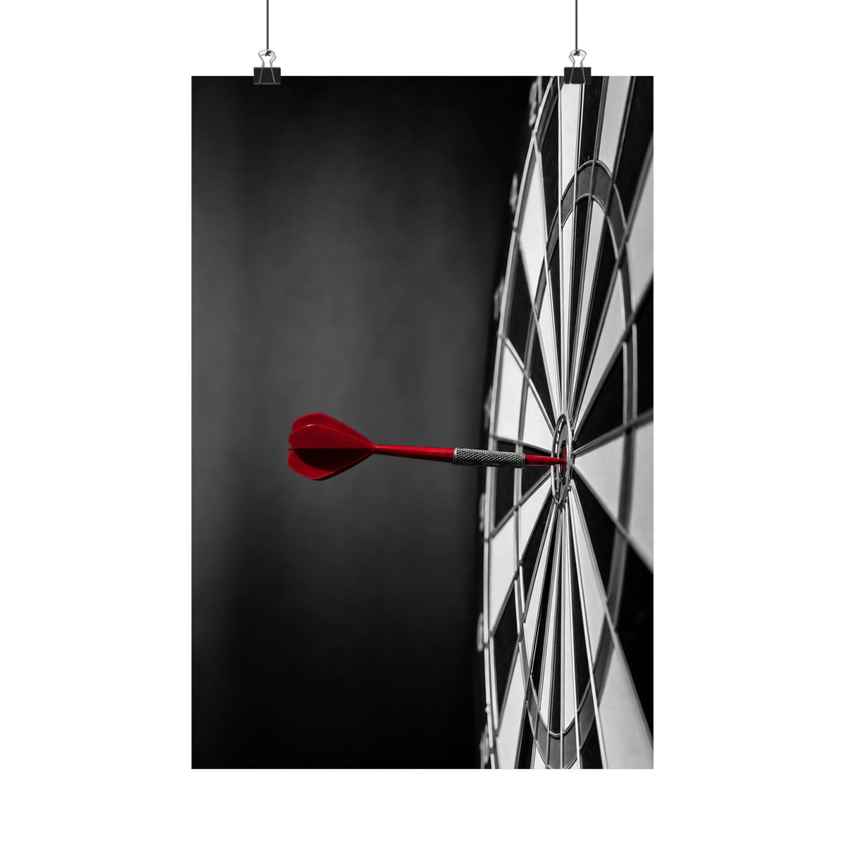 Dead Center - Mens Office Art | Matte Poster