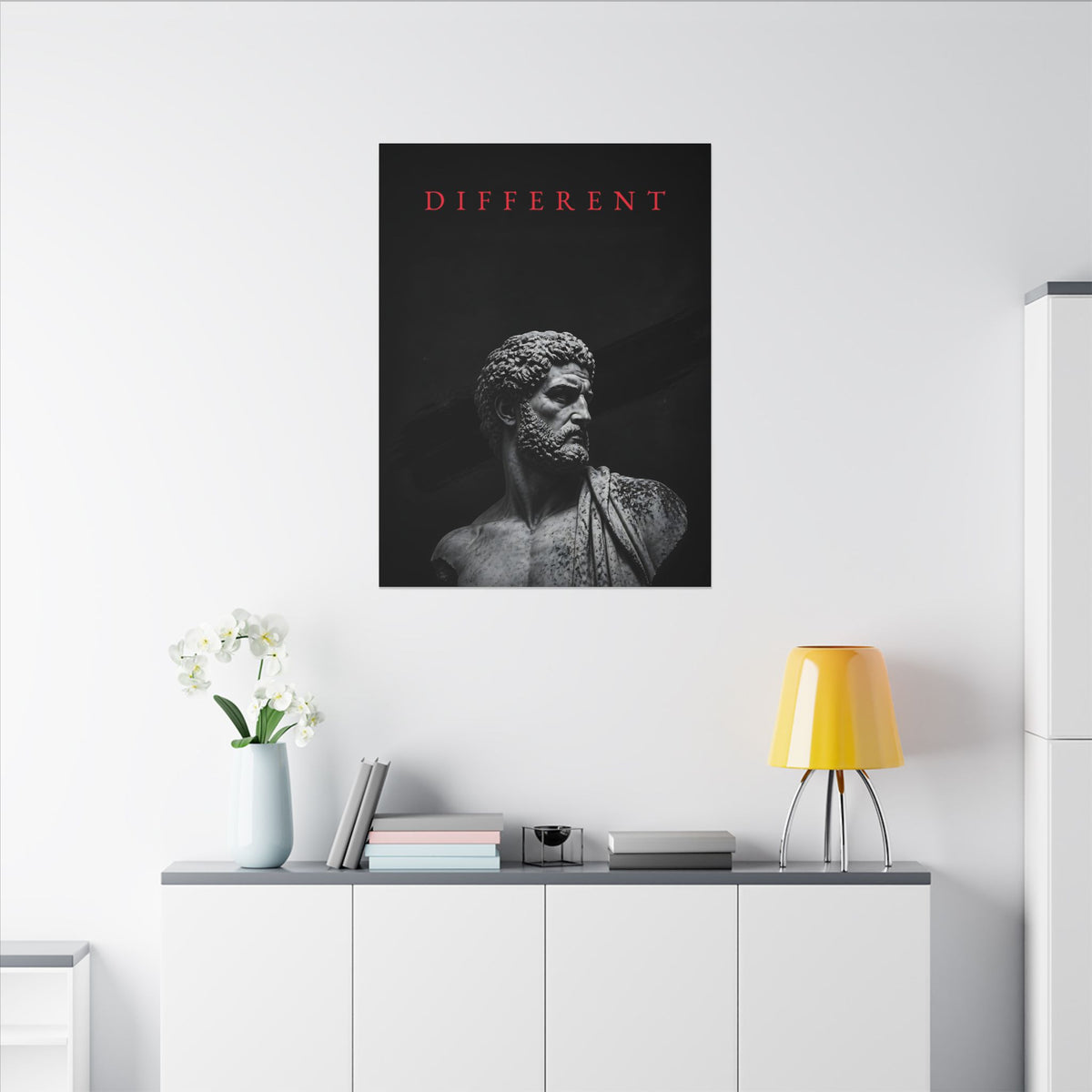 Different - Dark Wall Art | Canvas