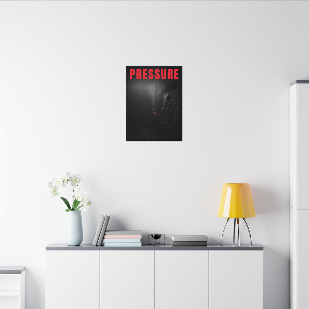 Control the Pressure - Gym Wall Art | Canvas