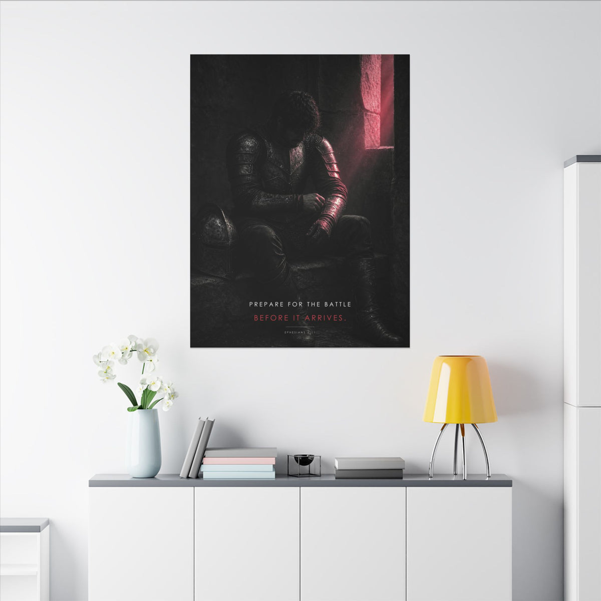 Before the Battle - Armor of God Wall Art | Canvas