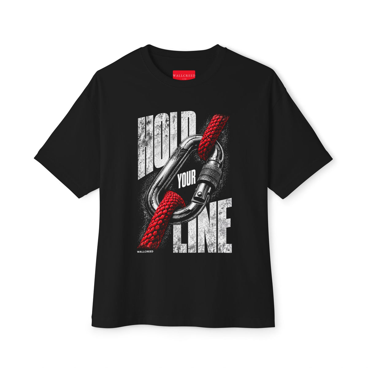 Hold Your Line | Heavyweight Tee (Front + Back)