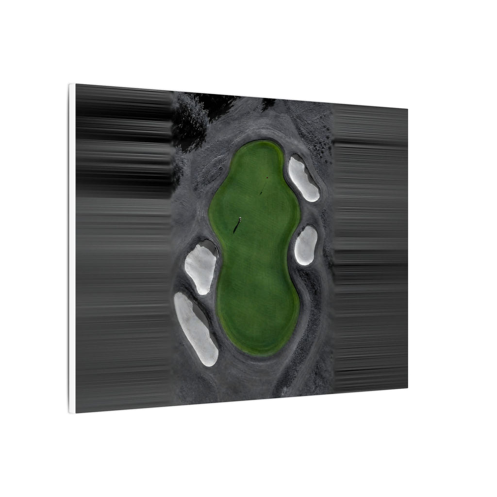 Aerial Solitude - Golf Course Wall Art | Canvas (Landscape)