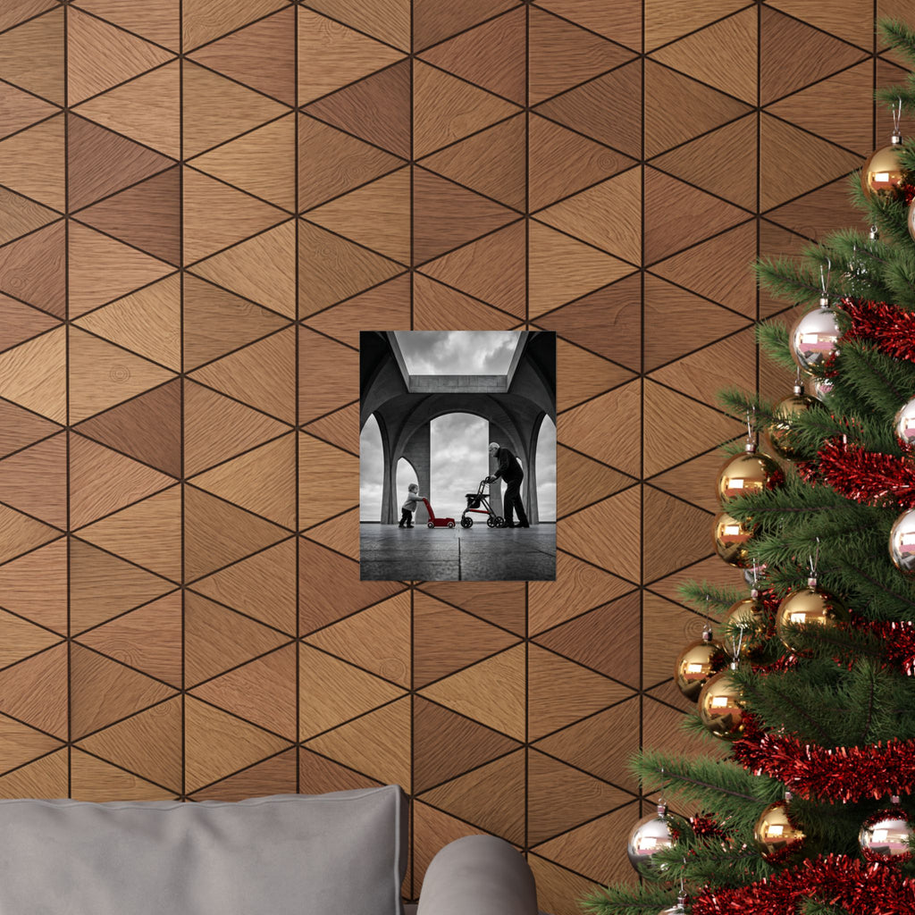 Between the Arches - Bedroom Wall Art | Matte Poster