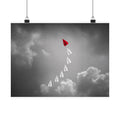 The One That Leads - Unique Office Wall Art | Matte Poster (Landscape)