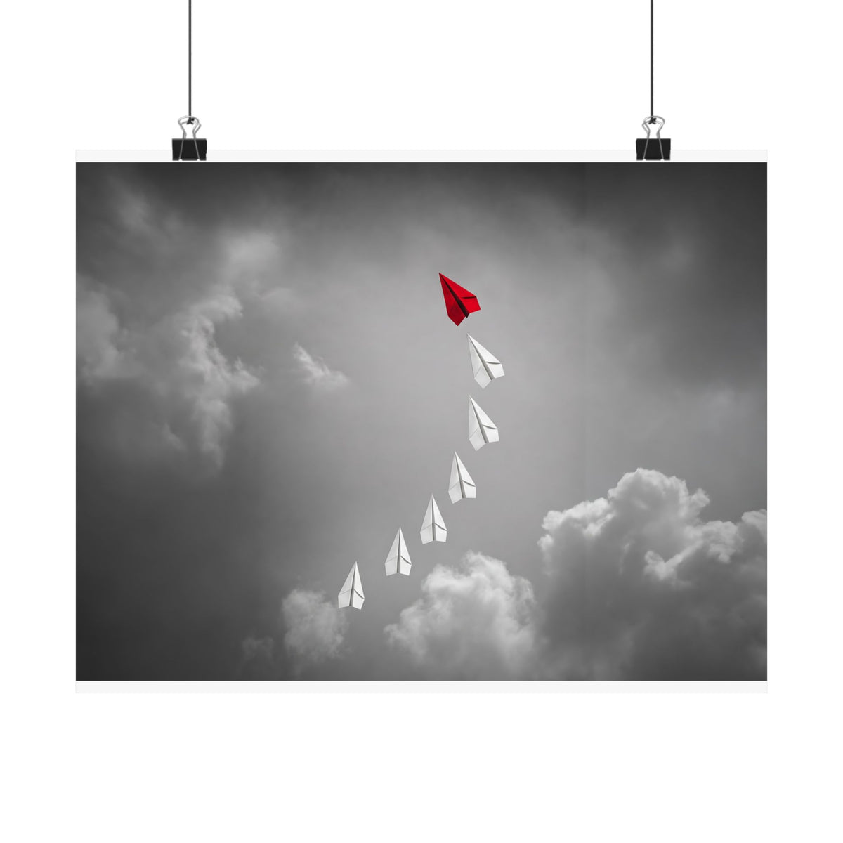 The One That Leads - Unique Office Wall Art | Matte Poster (Landscape)