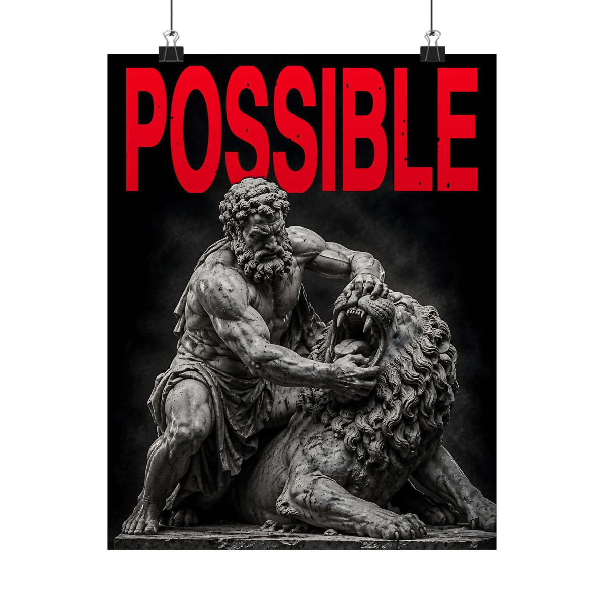 Possible - Hercules Artwork | Matte Poster