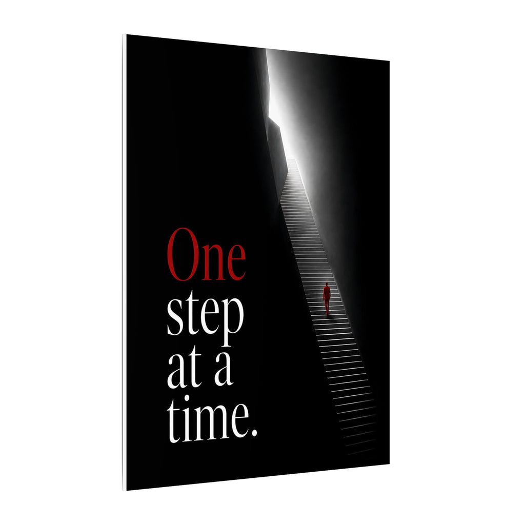 One Step at a Time - Office Wall Art | Canvas