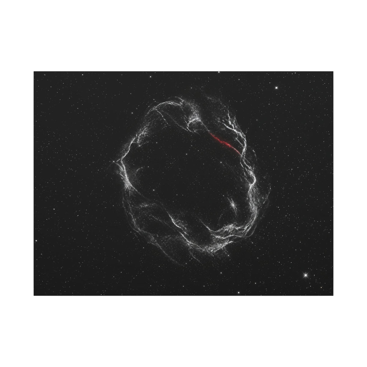 Charged Veil - Space Wall Art | Canvas (Landscape)