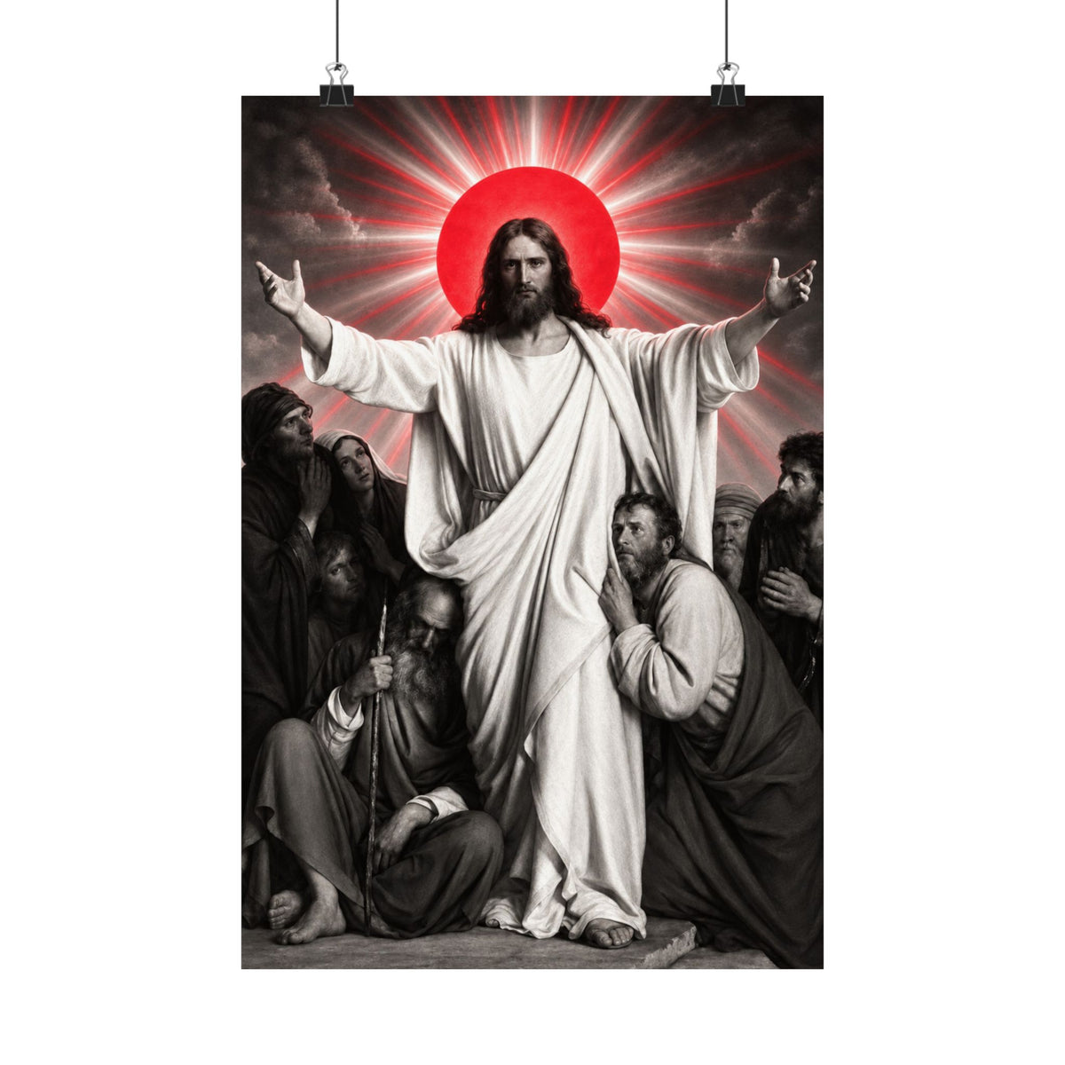 Christ and the Disciples - Christian Wall Art | Matte Poster