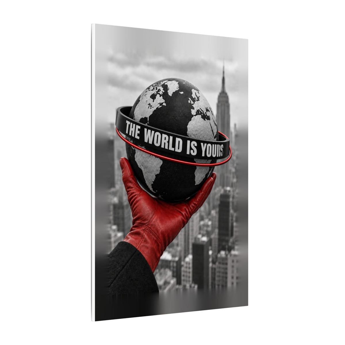The World Is Yours - Money Wall Art | Canvas