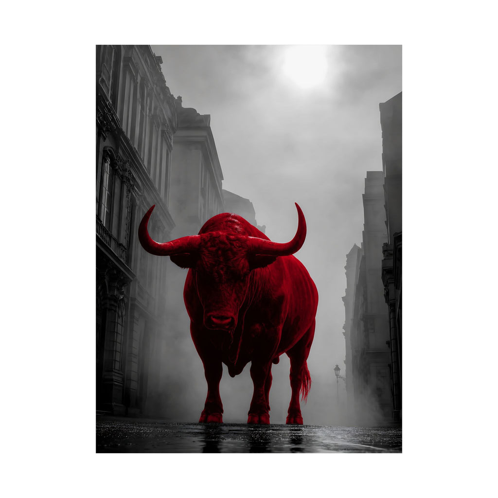 The Bull - Business Wall Art | Matte Poster