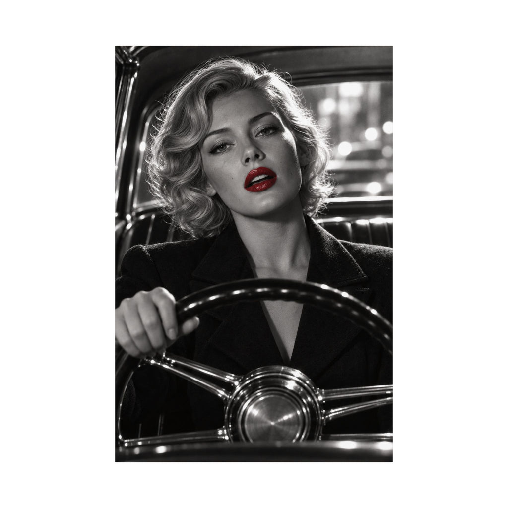 Night Drive - Bedroom Wall Art | Matte Poster