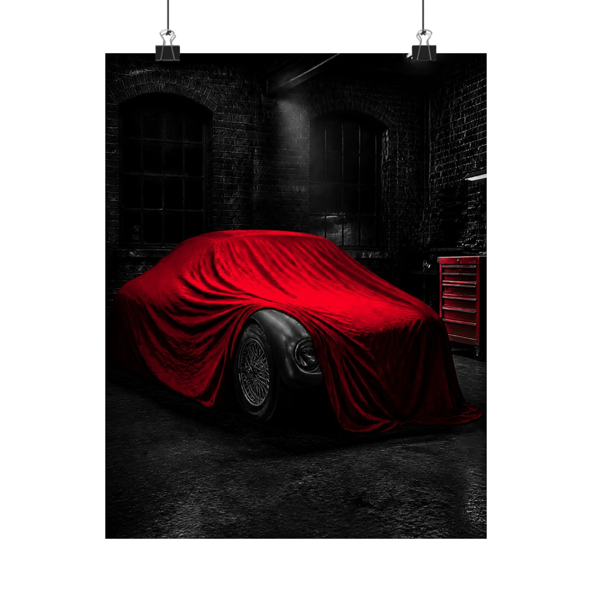 The Project - Car Cover Wall Art | Matte Poster