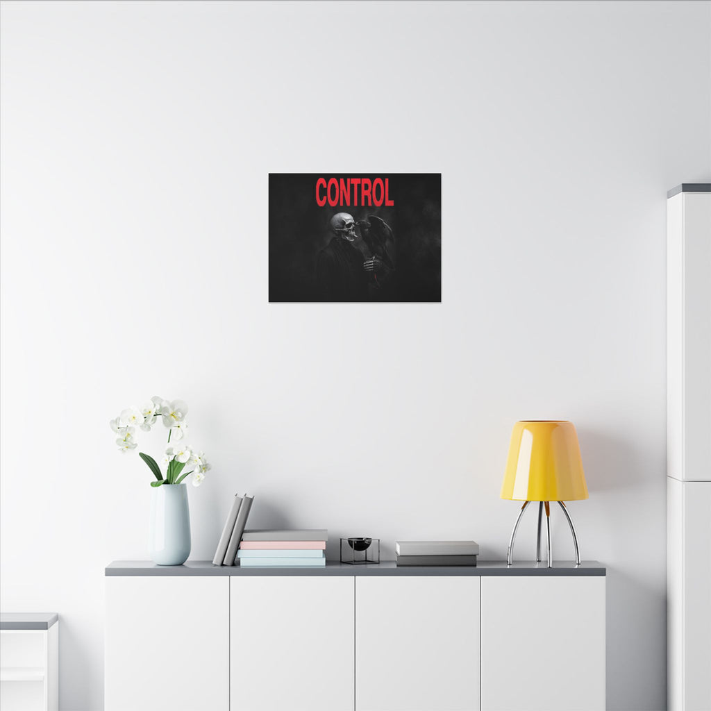 Control - Gothic Raven Artwork | Canvas (Landscape)