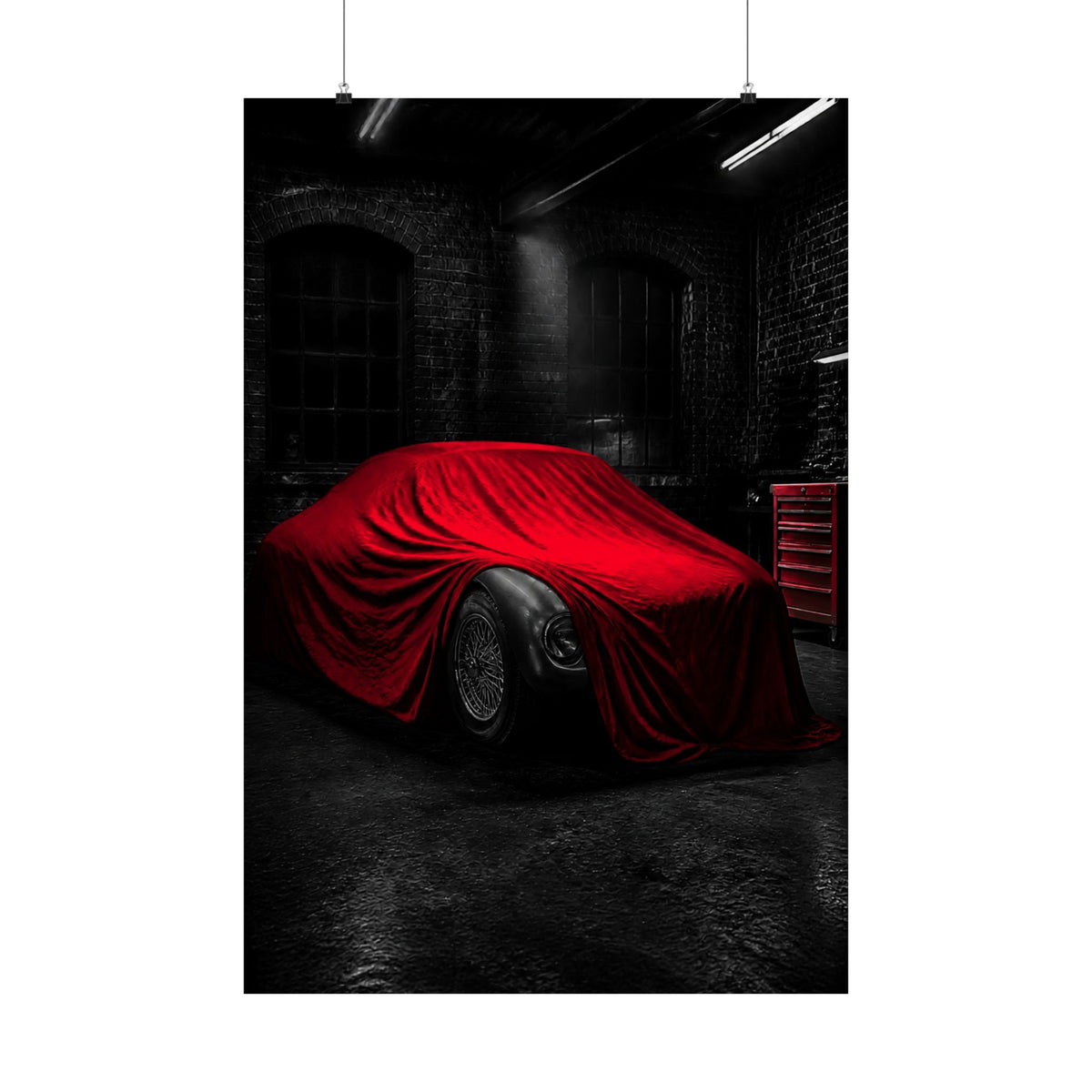 The Project - Car Cover Wall Art | Matte Poster