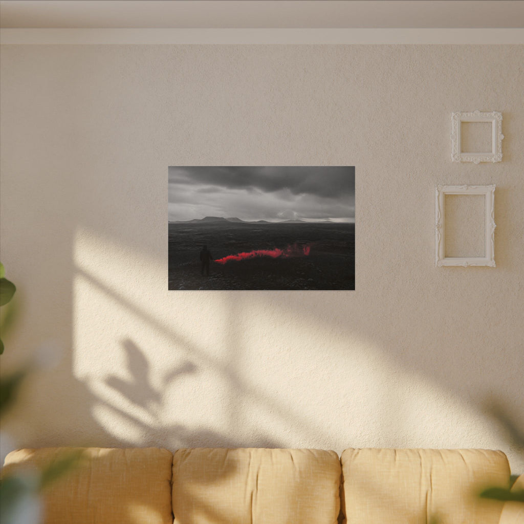 Refuse to Disappear - Above Bed Wall Art | Canvas (Landscape)