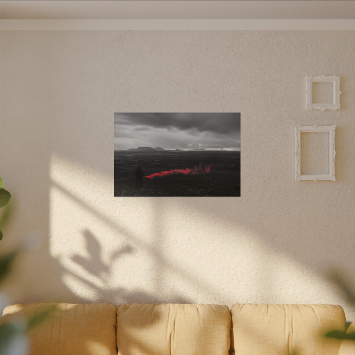 Refuse to Disappear - Above Bed Wall Art | Canvas (Landscape)
