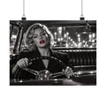 Night Drive - Bedroom Wall Art | Matte Poster (Landscape)