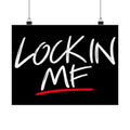 Lock In - Motivational Wall Art | Matte Poster (Landscape)