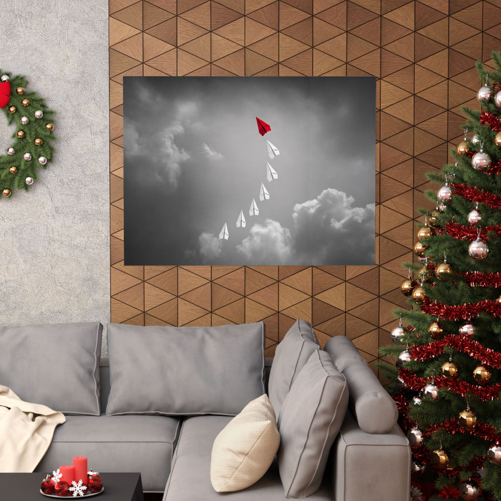 The One That Leads - Unique Office Wall Art | Matte Poster (Landscape)