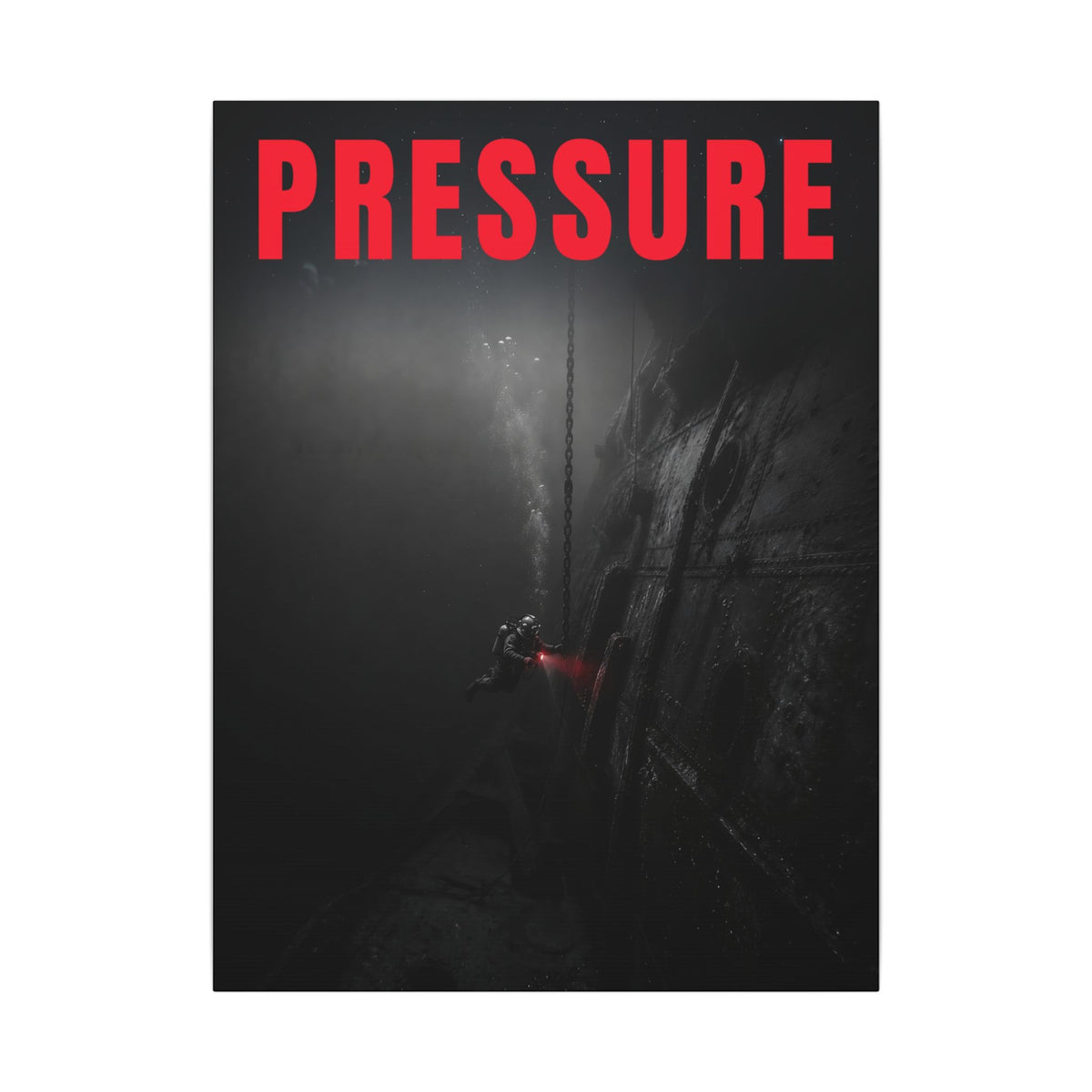 Control the Pressure - Gym Wall Art | Canvas