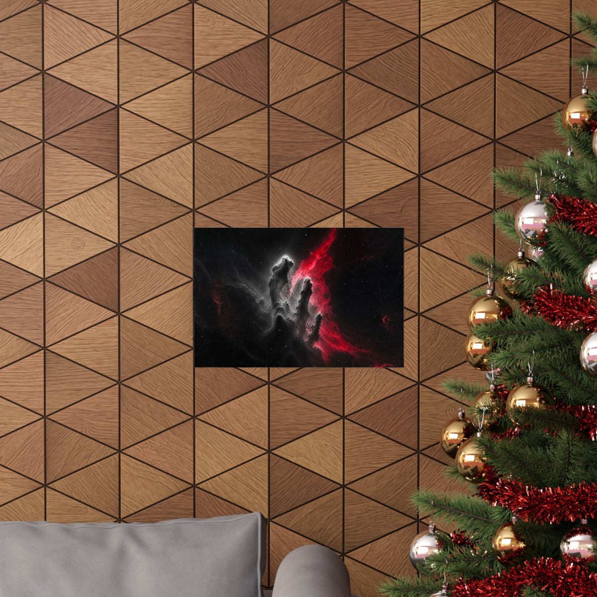 Birth Cloud - Space Wall Art | Matte Poster (Landscape)