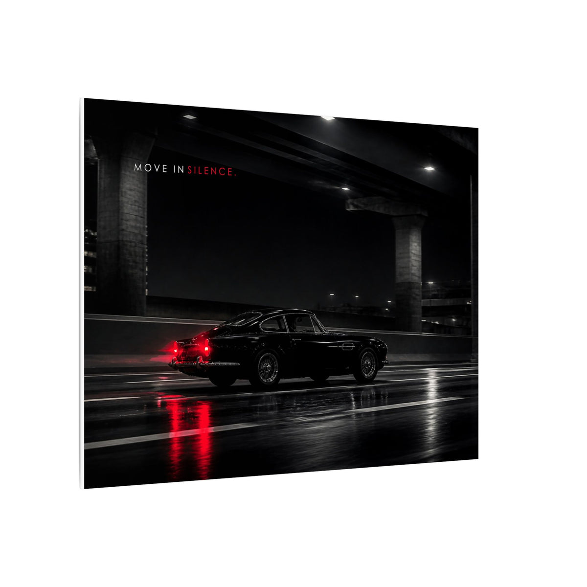 Move in Silence - Car Wall Art | Canvas (Landscape)