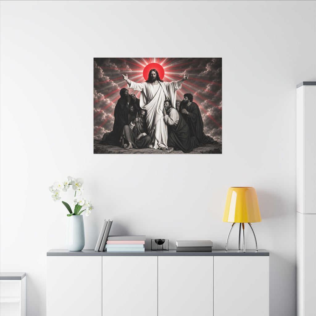 Christ and the Disciples - Christian Wall Art | Canvas (Landscape)