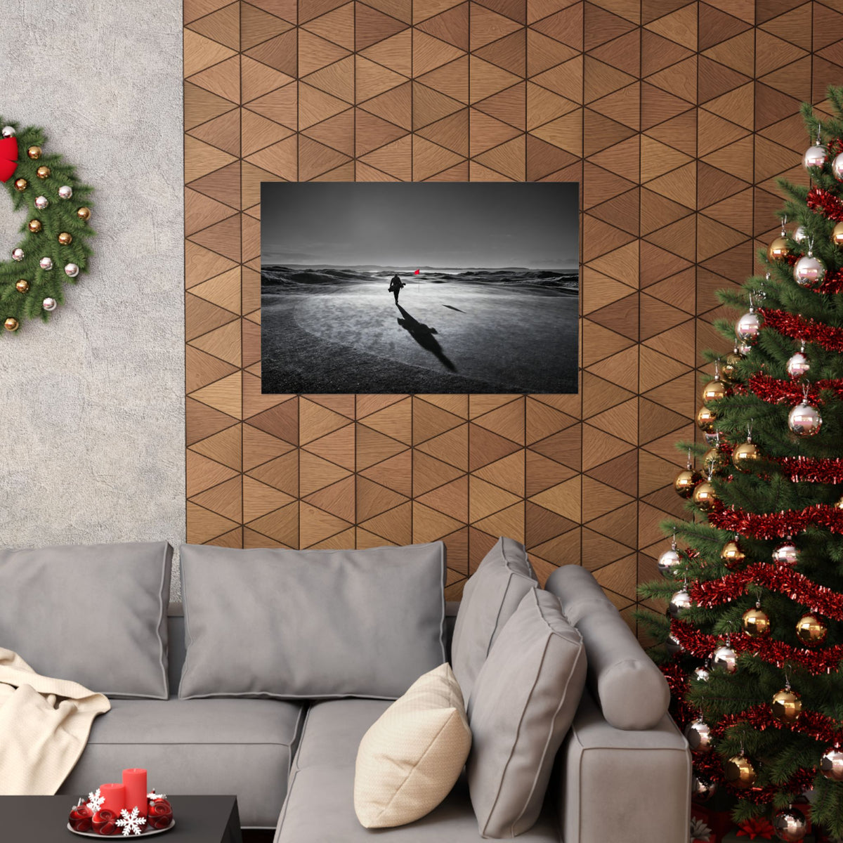 The Walk - Golf Course Wall Art | Matte Poster (Landscape)