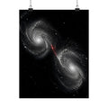 Collision Course - Space Wall Art | Matte Poster