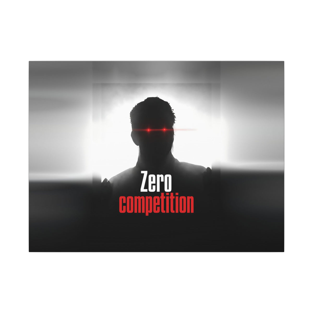 Zero Competition - Men's Office Wall Art | Canvas (Landscape)