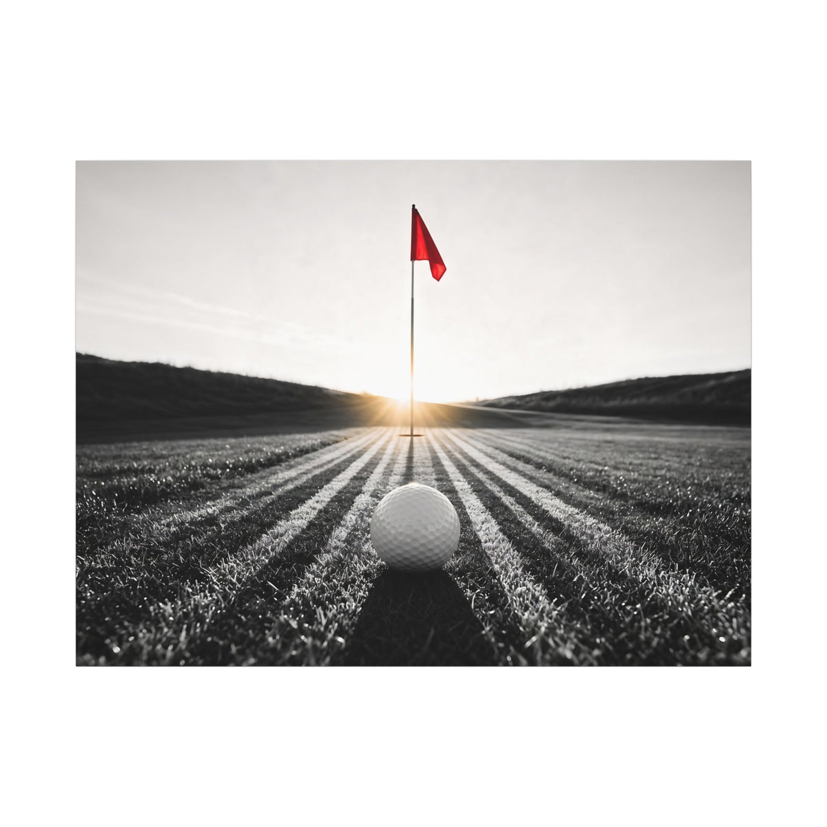 Dead Aim - Golf Wall Decor | Canvas (Landscape)