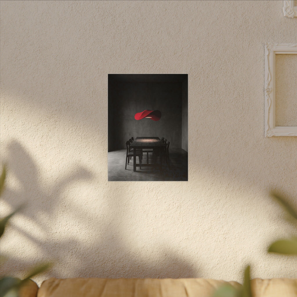 The Light Over the Table - Dining Room Wall Art | Canvas