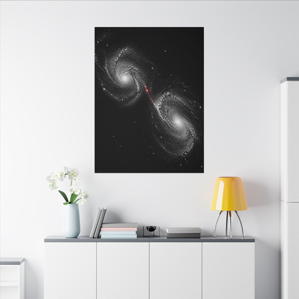 Collision Course - Space Wall Art | Canvas