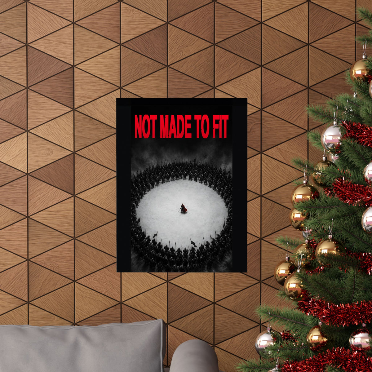 Not Made to Fit - Motivational Wall Art | Matte Poster