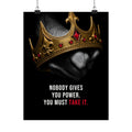 Take the Crown - King Wall Art | Matte Poster