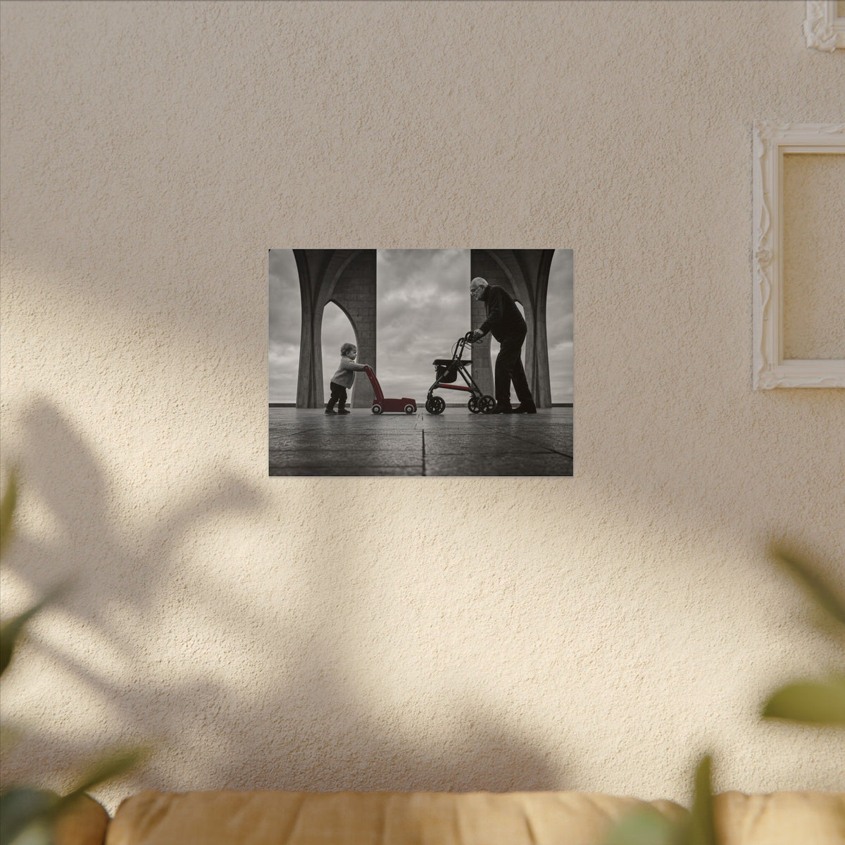 Between the Arches - Bedroom Wall Art | Canvas (Landscape)