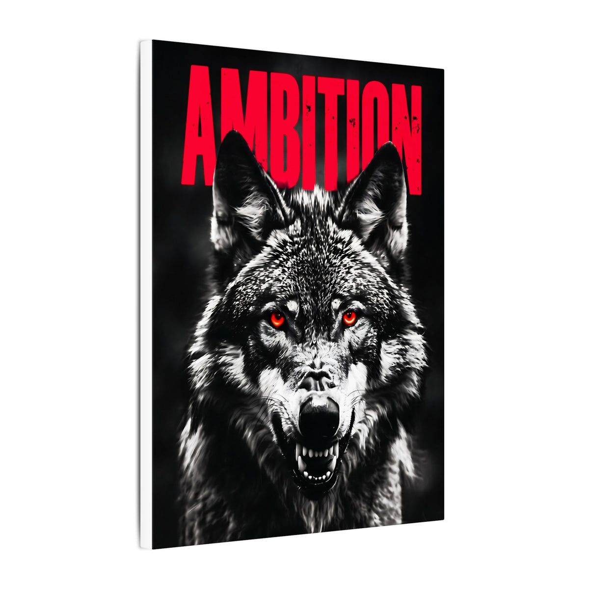 Ambition - Wolf Wall Art | Canvas