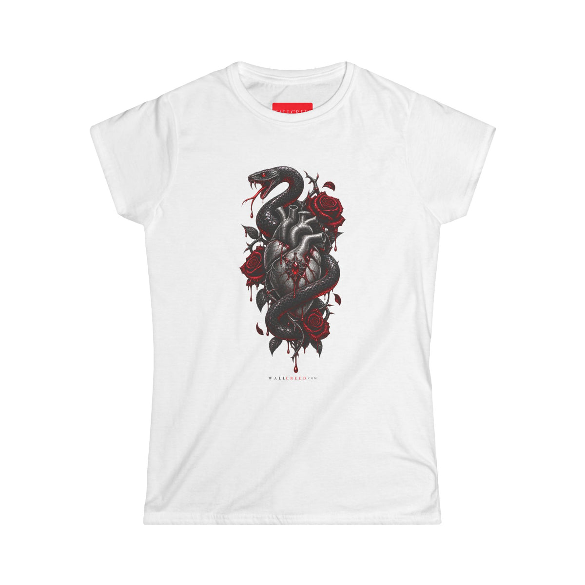 Serpent Heart | Women's Tee (Front + Back)