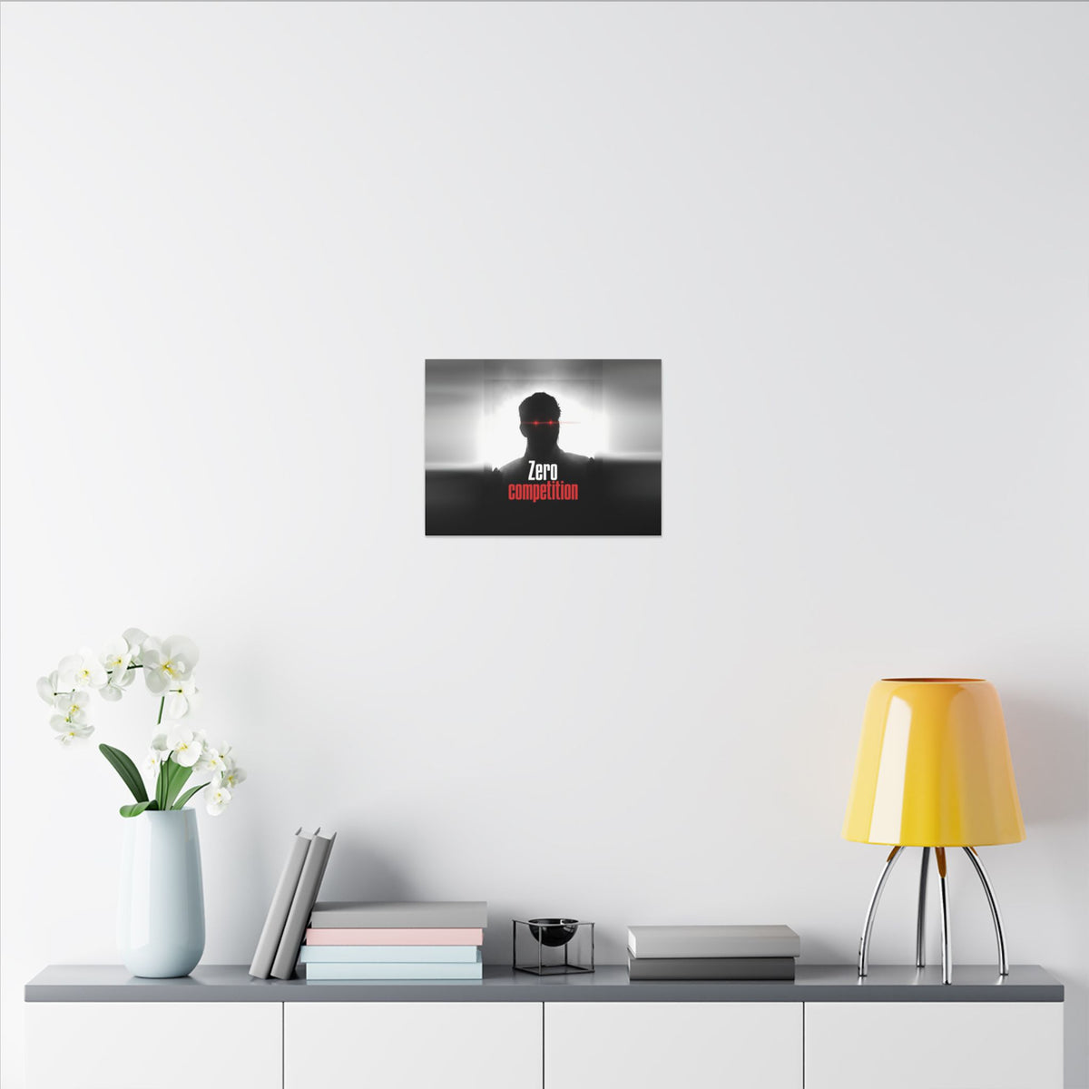 Zero Competition - Men's Office Wall Art | Canvas (Landscape)