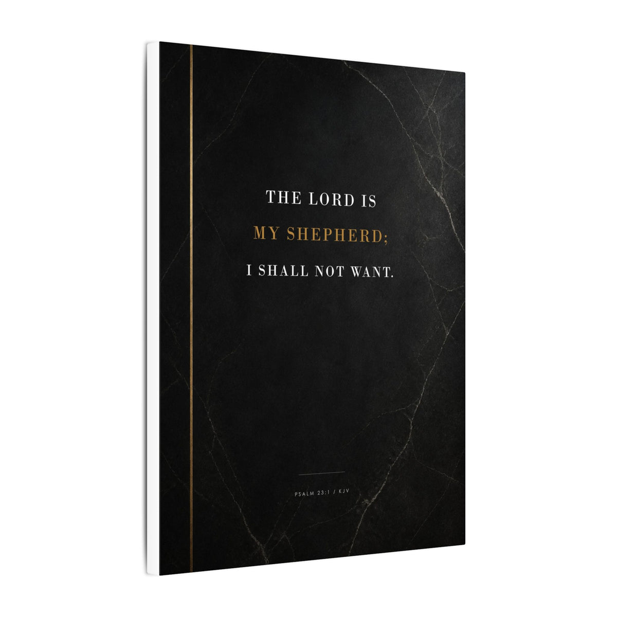 The Lord Is My Shepherd - Psalm 23 Scripture Wall Art | Canvas