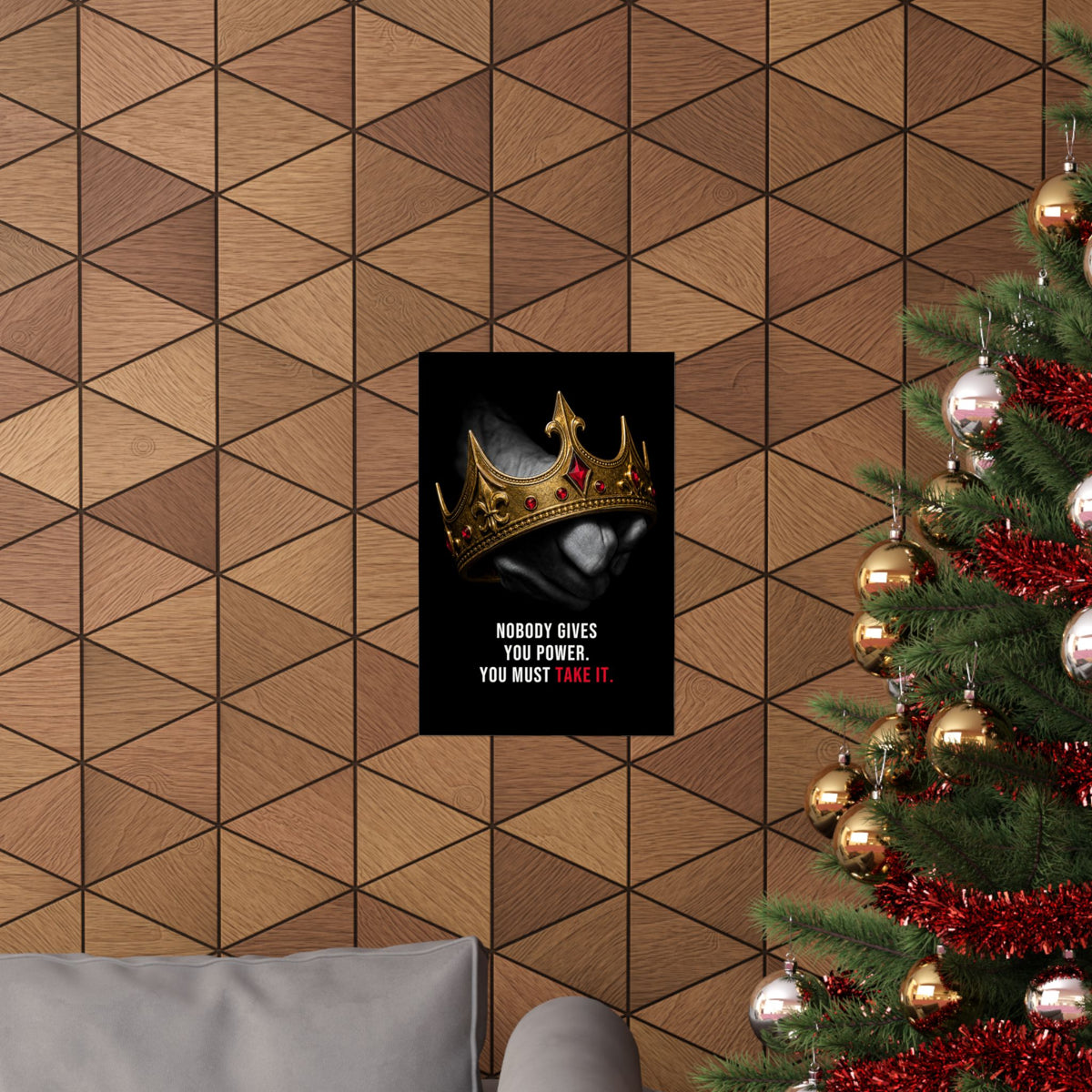 Take the Crown - King Wall Art | Matte Poster