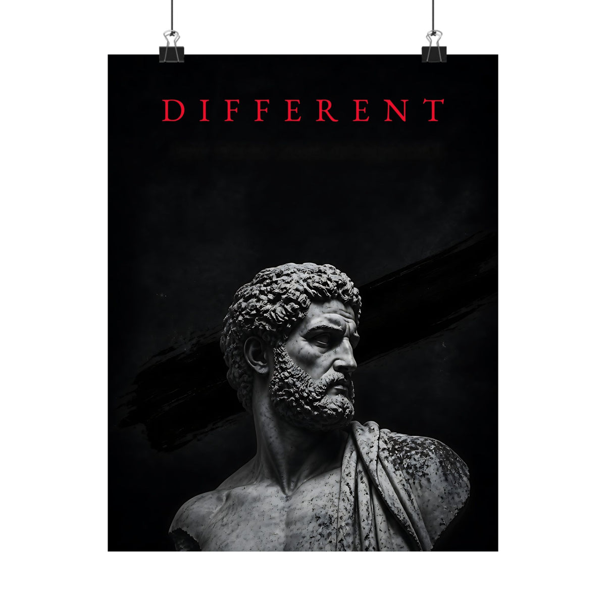 Different - Dark Wall Art | Matte Poster