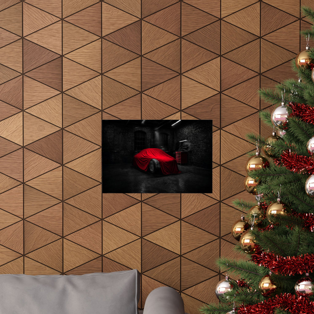 The Project - Car Cover Wall Art | Matte Poster (Landscape)