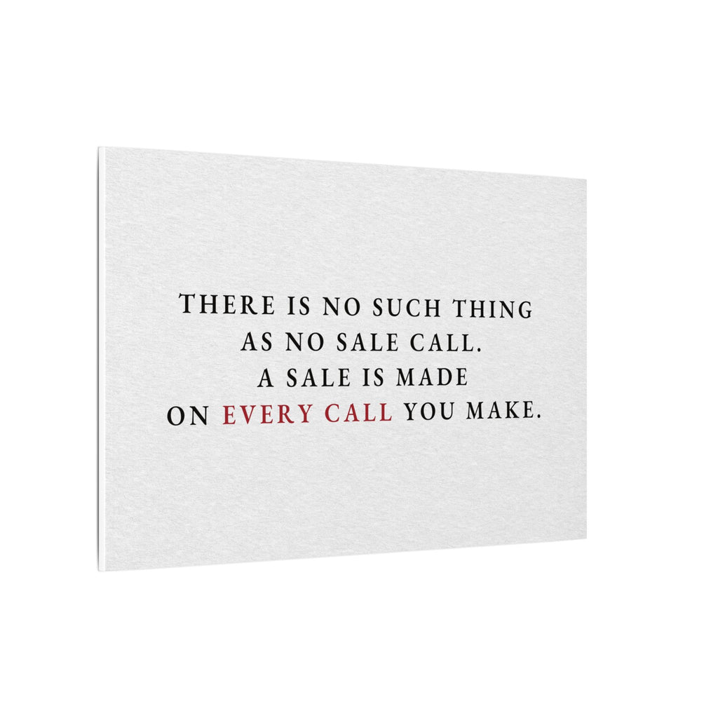 A Sale on Every Call - Office Wall Art Quotes | Canvas (Landscape)