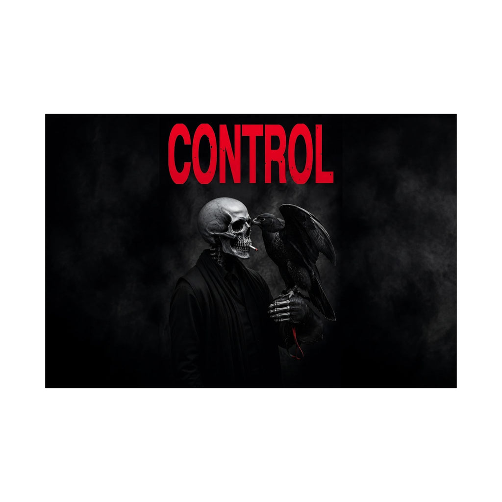 Control - Gothic Raven Artwork | Matte Poster (Landscape)