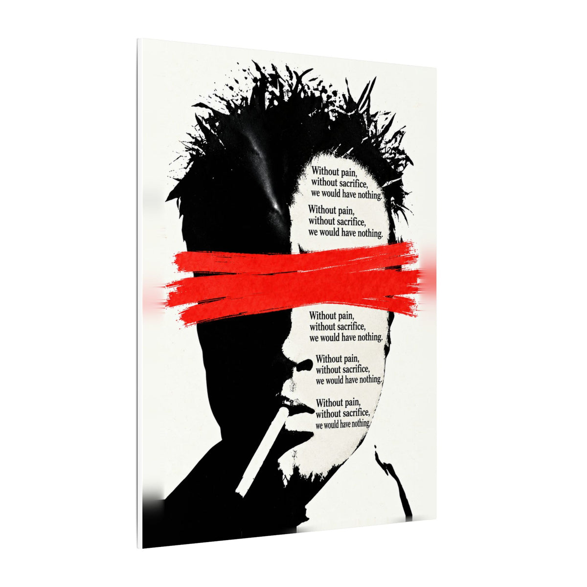 Pain and Sacrifice - Quote Wall Art | Canvas